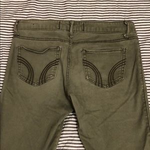 Olive green Hollister jeans
